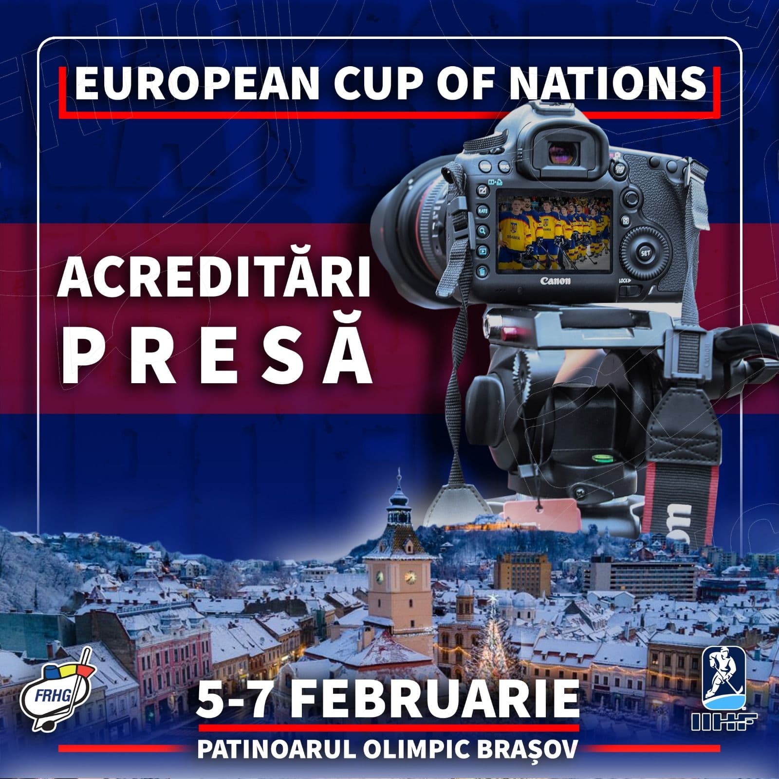 Acreditări de presă, European Cup of Nations